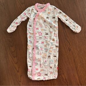 Magnetic Me Modal Gown Sleep Sack Pajama in sweets print